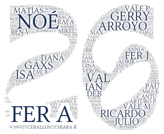 26 word cloud art