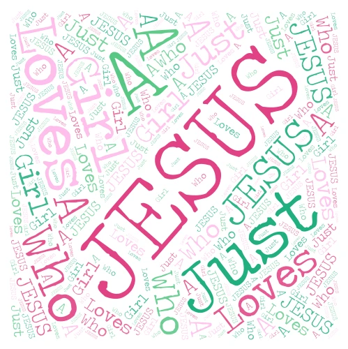Journal word cloud art