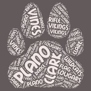 PSHS Guard Paw word cloud art