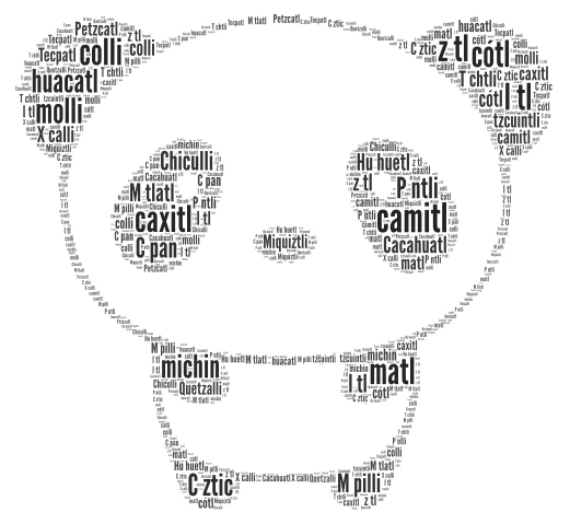 Diego word cloud art