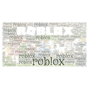 roblox word cloud art