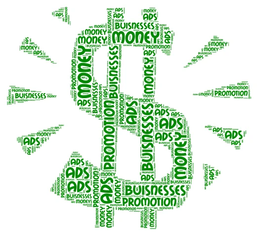 Marketing word cloud art