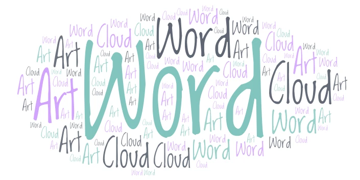 Untitled 3 word cloud art