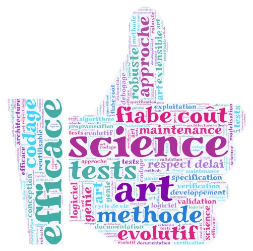 génie logiciel word cloud art