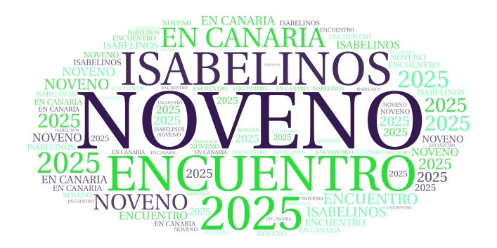 CANARIA 2025 word cloud art