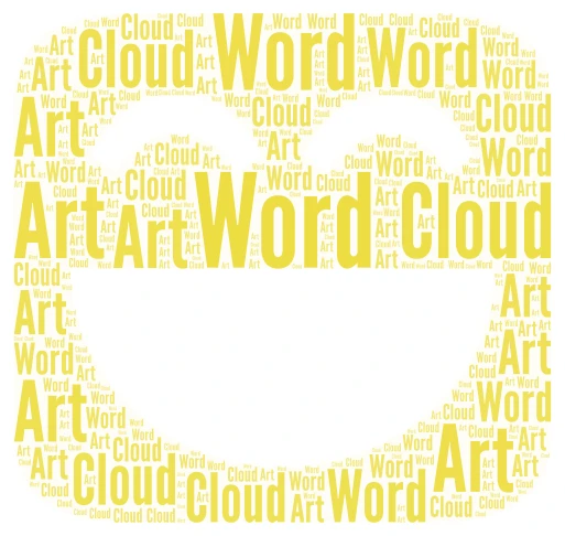 hi word cloud art