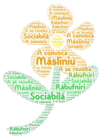 Hello word cloud art