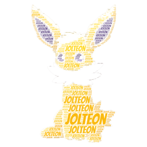 My fave pokemon! :3 word cloud art