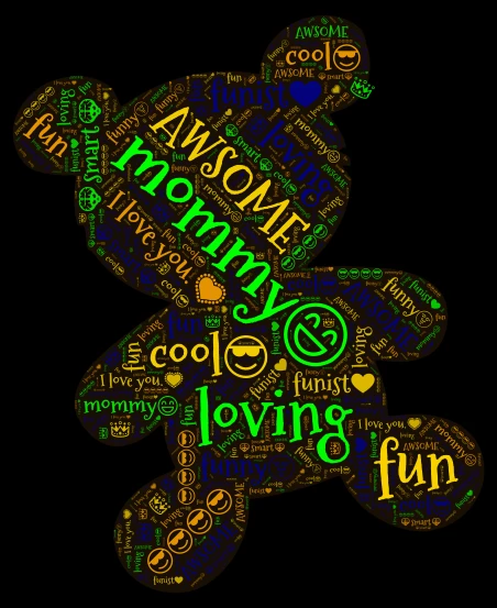 miles word cloud art