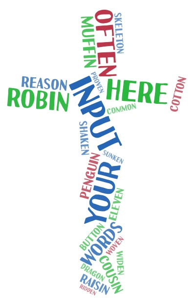 words word cloud art