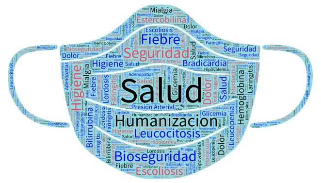 Medical Terms word cloud art