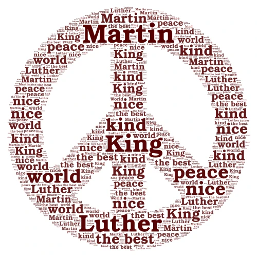 k word cloud art