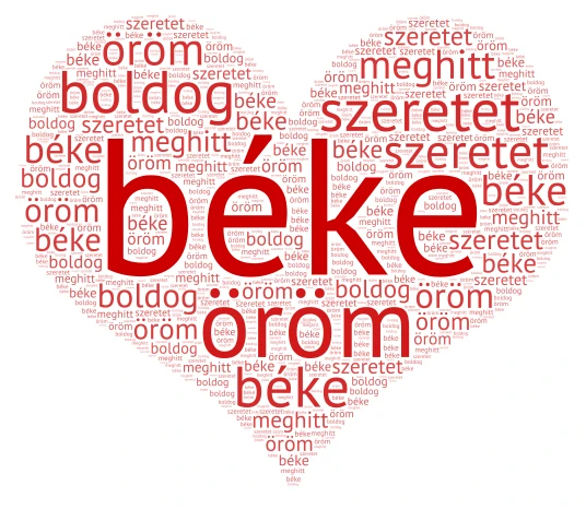 Léda word cloud art