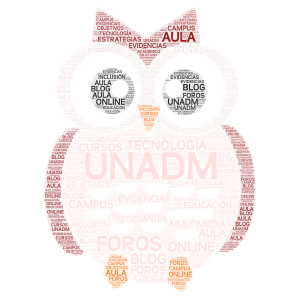 Erik Mondragon UnADM word cloud art