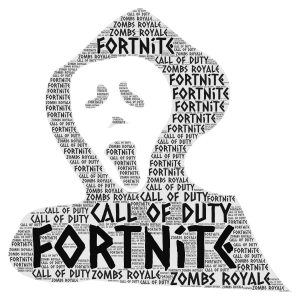 dont mess with games word cloud art