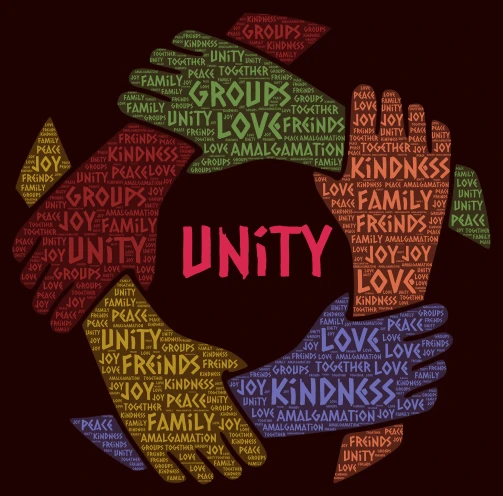 unity word cloud art