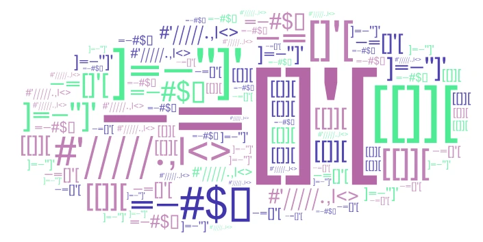 Thjhh word cloud art