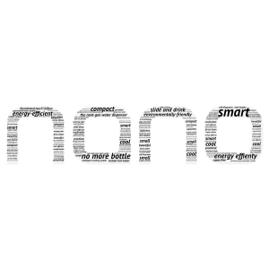 nano word cloud art