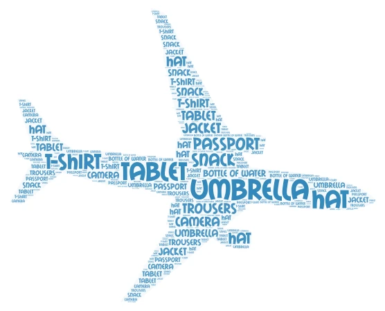 Brainstorming word cloud art
