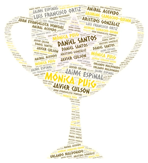 Winner!! word cloud art