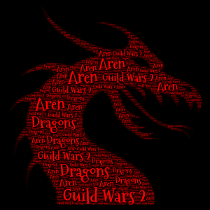 Guild Wars 2 word cloud art