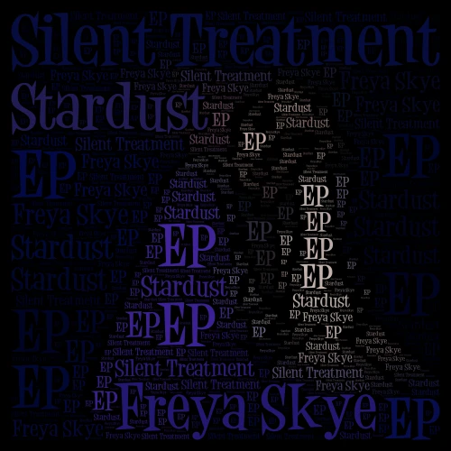 Silent Treatment word cloud art