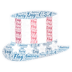 Happy Flag Day!! word cloud art