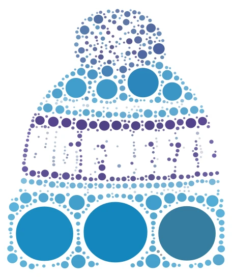 Big freeze 12 word cloud art