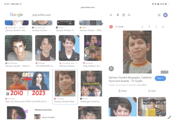 Greg heffley word cloud art