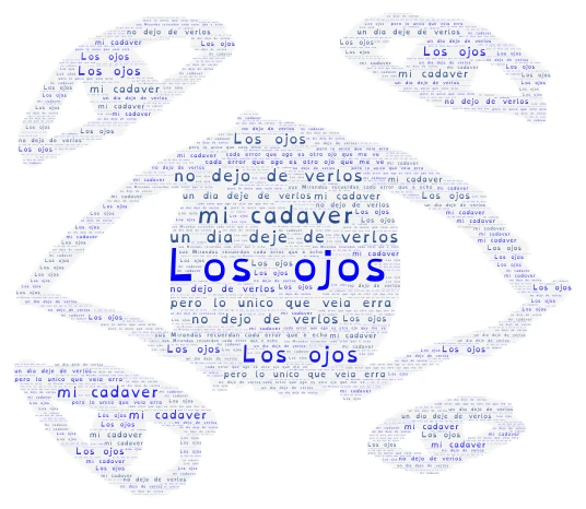 hola 3  word cloud art