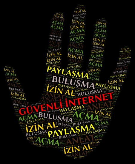 internet word cloud art