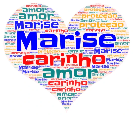 Cauã word cloud art