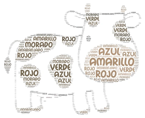 Vaca word cloud art