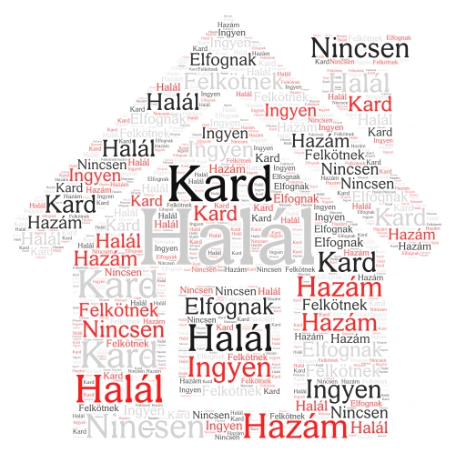 József Attila tiszta szívvel word cloud art