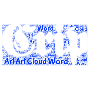 the hood word cloud art