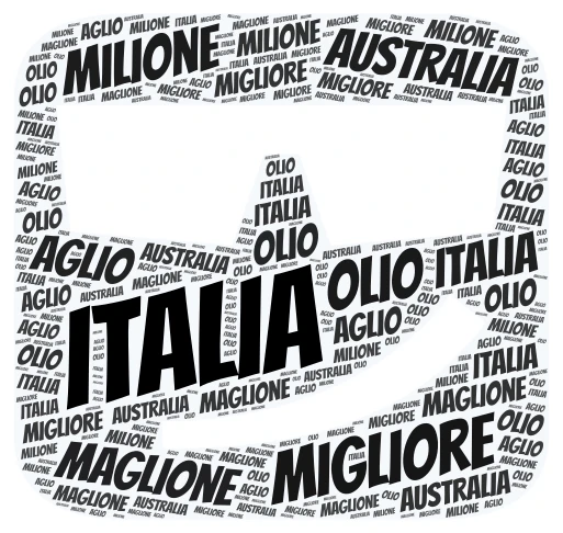 Progetto di italiano PABLO word cloud art