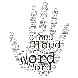 ETHAN word cloud art