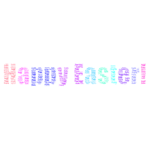 Happy Early Easter! word cloud art