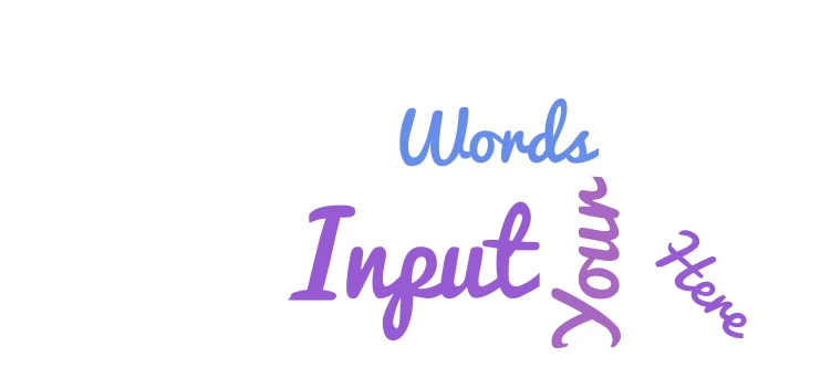 Untit word cloud art