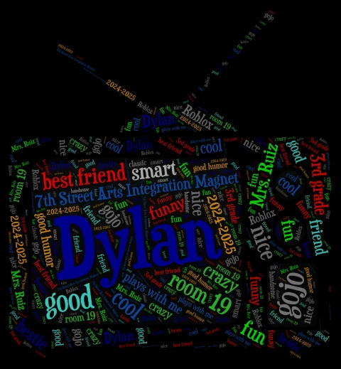 24-25 word cloud art