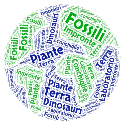 Emozioni in nuvola word cloud art