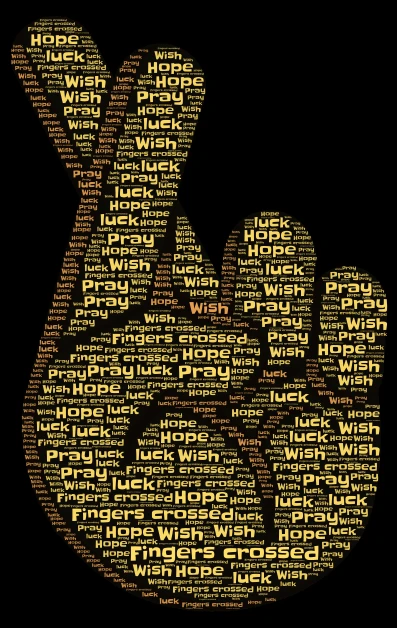 Fingers crossed that you like this word cloud art