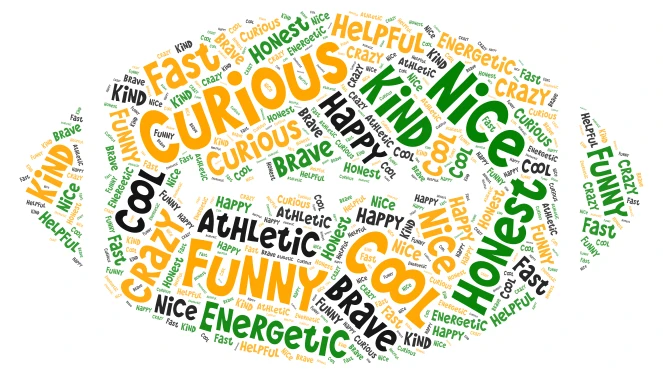 Zayden word cloud art