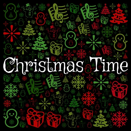 Christmas Time  word cloud art