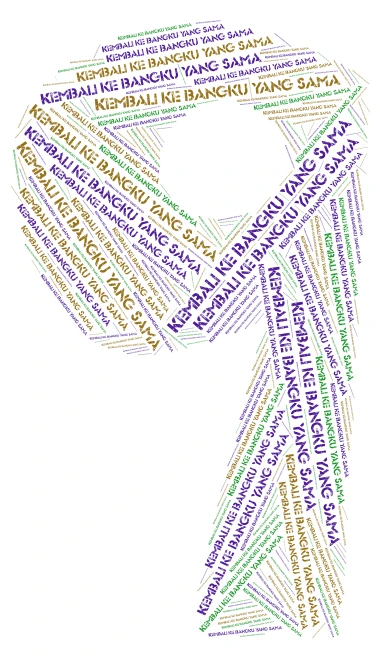 9 word cloud art