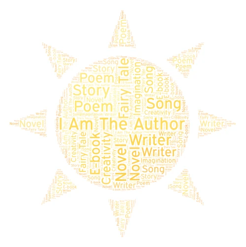 Writing and Creativity word cloud art