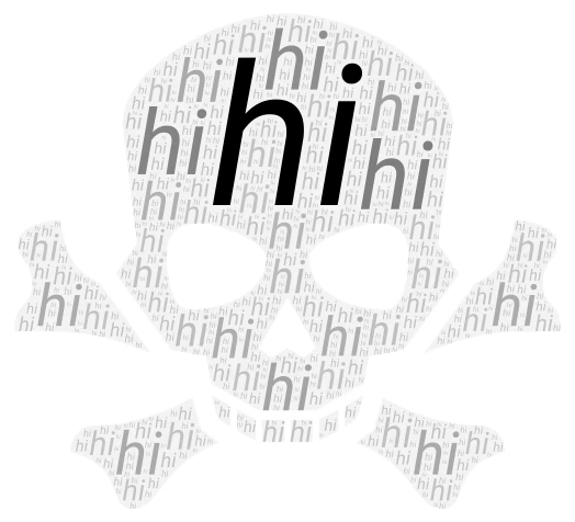 Untit word cloud art