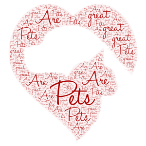 Pets are great word cloud art