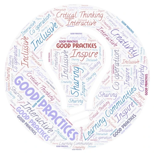 Good practices 1 word cloud art