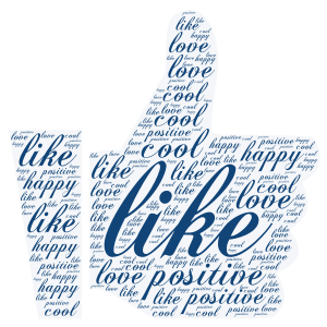 like word cloud art